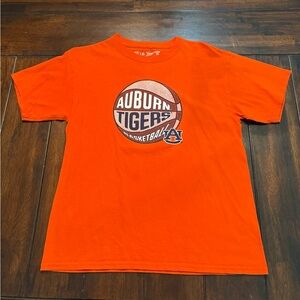 Auburn Tigers Orange Kids' Basketball T-Shirt, Youth L